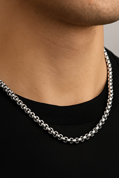 Maygiy Men's Steel Necklace