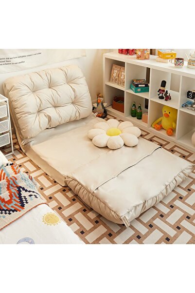 Enjoylifeme Folding Sofa Bed, 5-Position Adjustable Floor Lounger, 2-in-1 Armless Sleeper Chair