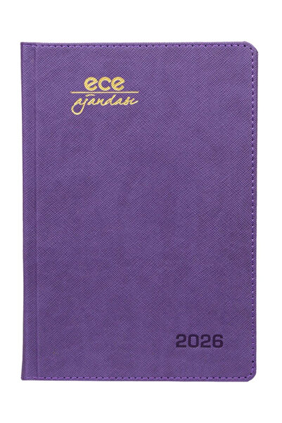 Ece Ajanda Ece Datça Günlük 2026 Ajandası 14 cm x 20 cm Kareli