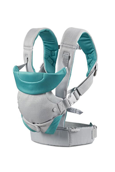 Generic 4-In-1 Kids Convertible Carrier With Comfortable Hip Seat And Buckle Strap - Grey