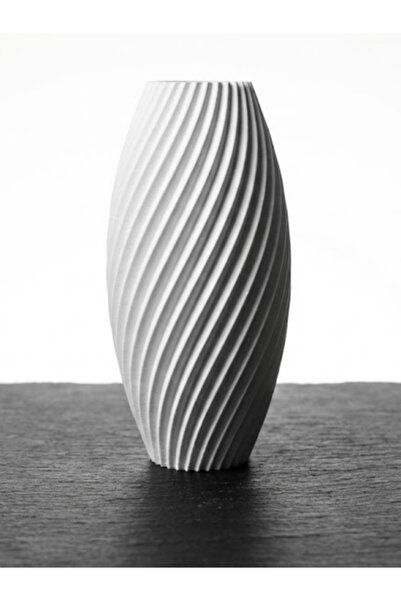 Leerybee 3 Pieces Indoor Decorative Vase Set 3D Printing 8-13-18 cm