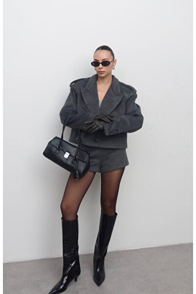 MAXXANA Moscow Jacket and Mini Shorts Two-Piece Set