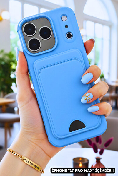 cepmoda حافظة هاتف متوافقة مع آيفون '17 برو ماكس' مع حامل للبطاقات - مع حجرة ...