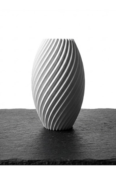 Leerybee 3 Pieces Indoor Decorative Vase Set 3D Printing 8-13-18 cm