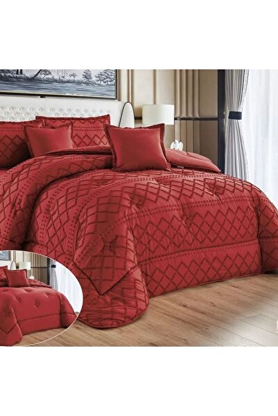 Reiashn Avin Geometric Red Summer Single and a Half Bedspread