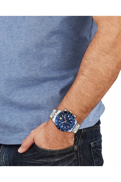 Versace Vrscve2U01024 Hellenyium Chronograph Men's Wristwatch