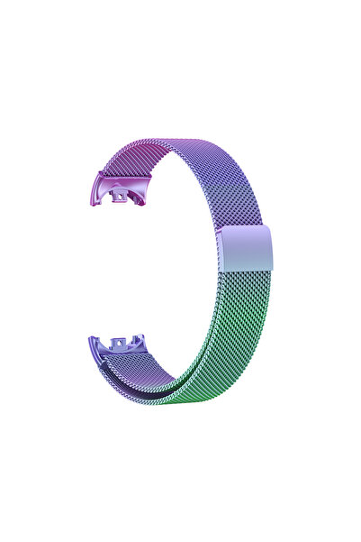 Choice 18 مم لـ mi band 8 9 001colors حزام معدني لـ mi band 8 9 milan سوار مع...