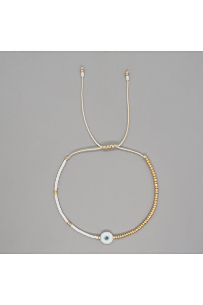 Choice1 MI-B210107A Fashion Jewelry Simple Bracelets Evil Eye Gold Plated Miy...