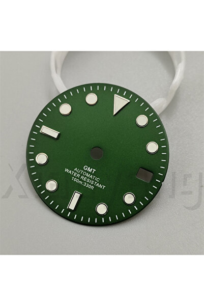 Choice NH34 MATTE GREEN 1 29mm Glossy Watch Dial Black White blue Dial Green ...