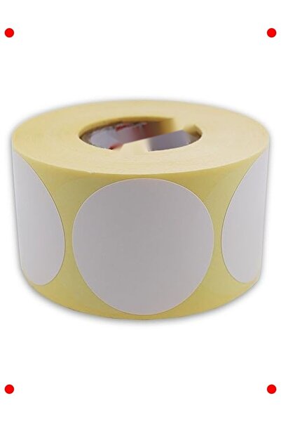 markentegra ملصق رول كاشي، قطر 40 مم، 500 قطعة، غير مطبوع