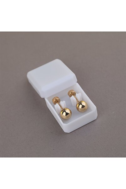 Choice أقراط أذن مربعة مقاس 6 مم، زوج واحد، علبة من الفولاذ المقاوم للصدأ مقا...