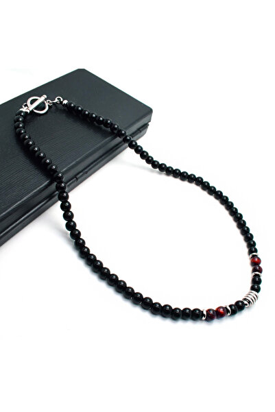 Choice WIne Noter Mens Stone Necklace Hiphop Punk Stainless Steel Necklace Ma...