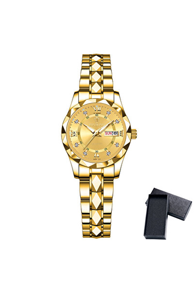 Choice gold-box Binbang 2024 Luxury Fashion Women's Quartz Watch, Tungsten St...