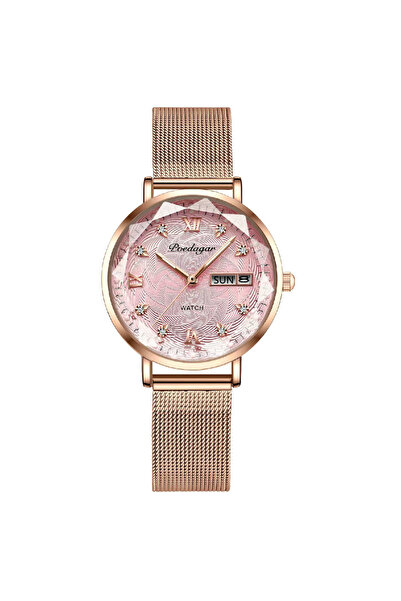 Choice 3012RoseGold Pink M Elegant Luxury Women Watch Waterproof Luminous Dat...