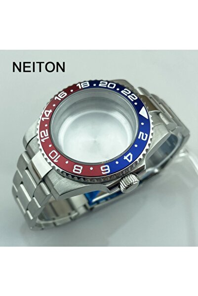 Choice NH35 36 E solid flat NEITON 20ATM Dive 40mm Case Fit NH35 NH34 GMT ETA...