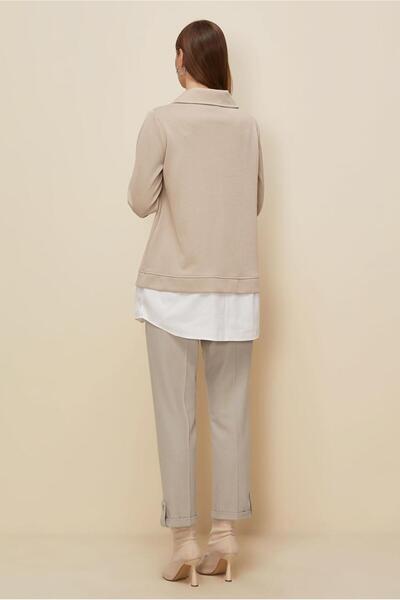 Alvina Shirt with Garnish Tracksuit Tunic 46110