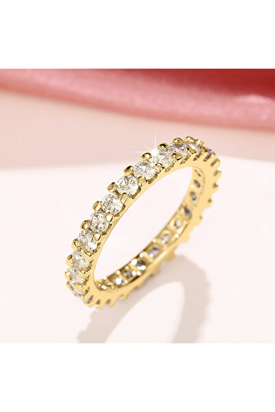 Choice 7 H455 Huitan Bling Bling Promise Rings with Round CZ Delicate Low-key Wedding Ring for Women High Q