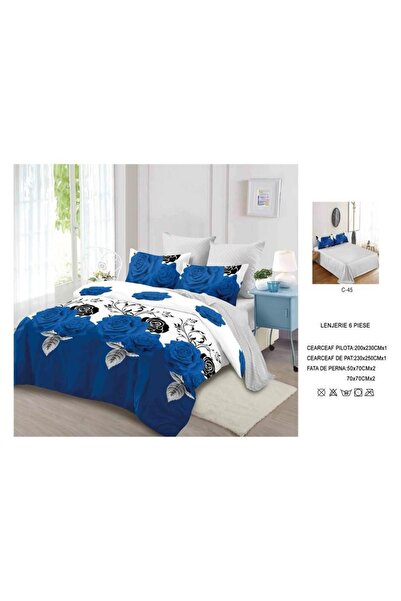 OEM Bed linen set, Paris, finet, 6 pieces, for double bed