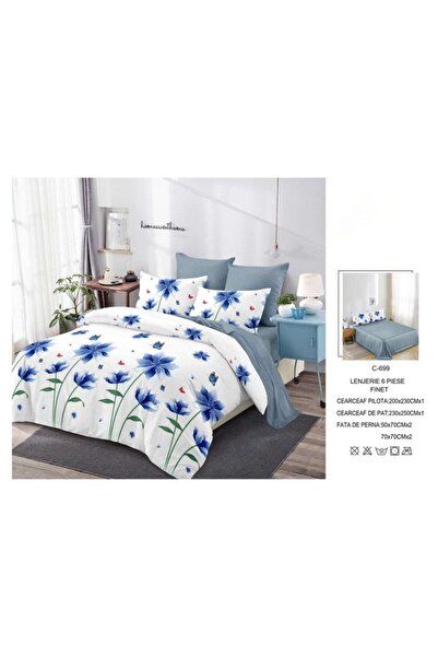 OEM Set bed linen Lisabona, finet, 6 pieces, double bed