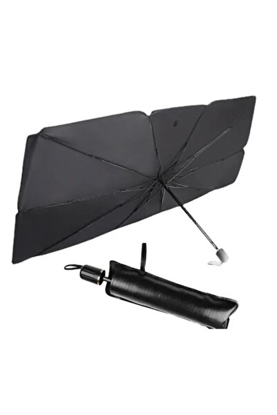 Boxely Parasolar auto, pliabil, 135 x 59 cm, negru