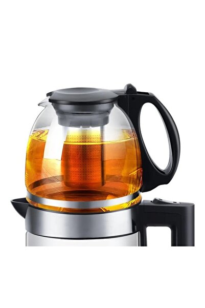 Boxely Portable Electric Kettle 2.2L 2000W Stainless Steel & Glass, Digital Display