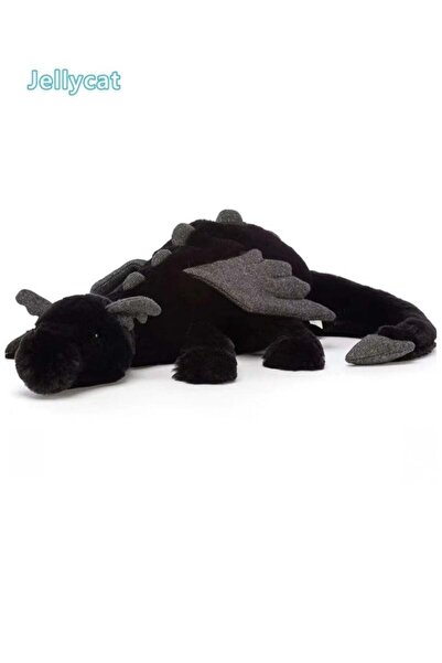 Jellycat 50cm Cute and Soft Dragon Series Plush Toy - Black