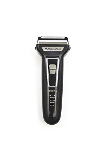 Boxely Electric shaver, 3-in-1 multifunctional, 2 blades, ergonomic, stainless steel, black