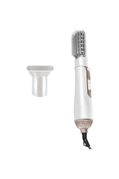 Boxely Brush Hair Dryer - 2 Interchangeable Heads, 800W, Volumizing, Ergonomic