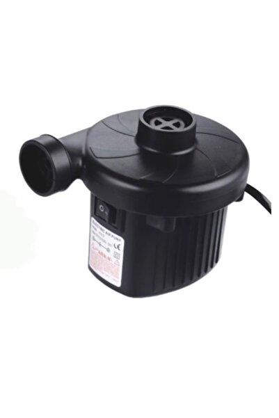 OEM Portable Electric Inflator/Deflator Pump, 50W, 220V/12V, 3 Nozzles, Black