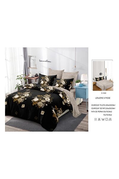 OEM Roma finet bed linen set, 6 pieces, for double bed