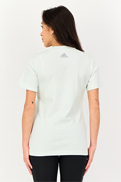 adidas Women Sportswear Fit Short Sleeve Outdoor T-Shirt, Mint Green