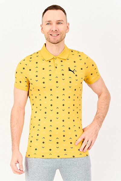 Puma Men Slim Fit Short Sleeve Outdoor Polo Shirt, Multicolor