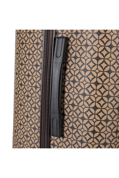 BBC BBC brand 4-piece fiber bag set with leather cover