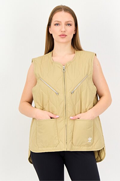 adidas Originals x Parley Women Sportswear Fit Outdoor Vest Jacket, Beige