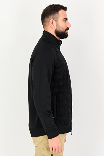 Lyle & Scott Men Brand Logo Bomber Jacket, Black