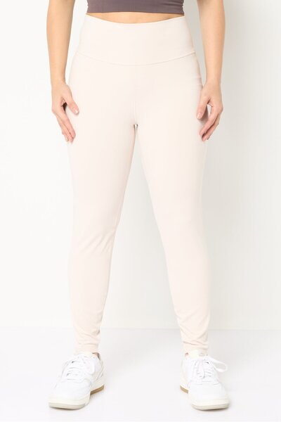 adidas Women Sportswear Fit Training Leggings, Cream