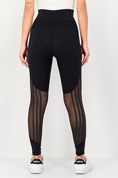 adidas بنطال رياضي مناسب للتدريب للنساء، أسود