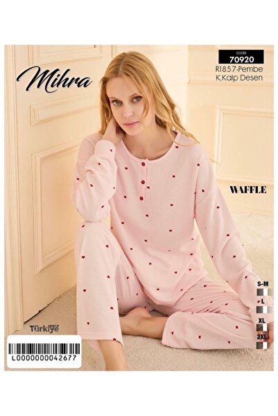Mihra Waffle pijama takımı