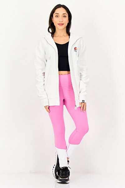 Ellesse Women Sportswear Fit Long Sleeve Outdoor Hoodie, White