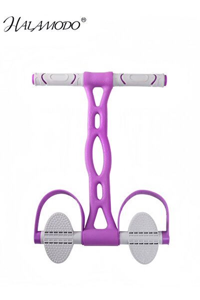 HALAMODO حبل شد متعدد الوظائف، شريط مقاومة لسحب دواسة اليوجا المرن، حبل شد من...