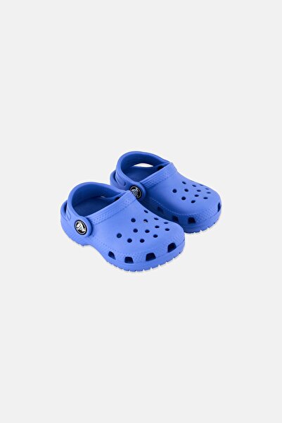 Crocs Toddlers Girl Classic Slingback Closure Clogs, Light Blue