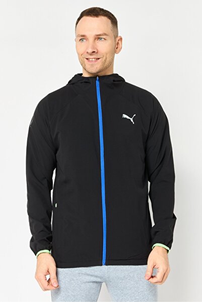 Puma Men Sportswear Fit Long Sleeve Training Jacket, Black