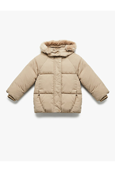 Koton Дългоръкава яке с качулка и ватирана подплата