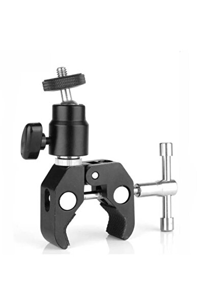 Choice مشبك وحامل رأس كروي صغير 360 درجة سريع الفك مع مشبك معدني فائق CNC وحا...