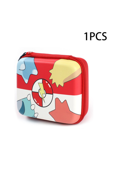 Choice Red 2024 New Game Card Storage Box 400 Capacity Card Set Album Hard-Shell Storage Box Portable and m