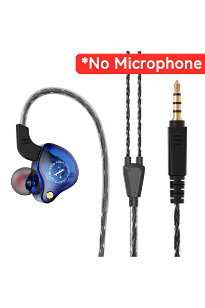 Choice سماعات رأس سلكية زرقاء بدون ميكروفون للهواتف المحمولة ذات جهير ثقيل 3....