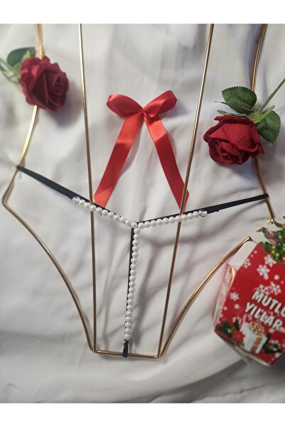 G&H UNDERWEAR Στριγκ στρινγκ με πέρλες