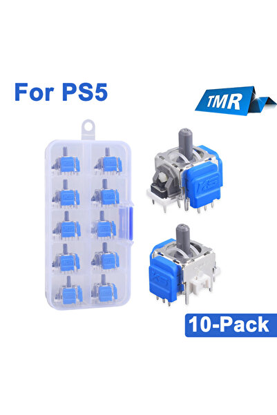 Choice 10 قطع من عصا التحكم الكهرومغناطيسية TMR لوحدة تحكم PS5، مجموعة استبدا...