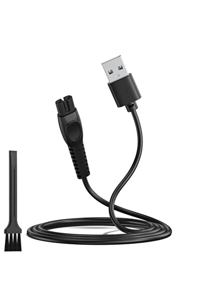 Choice مع فرشاة تنظيف كابل شاحن 5 فولت 1 أمبير لماكينة فيليبس نوريلكو ون بليد...