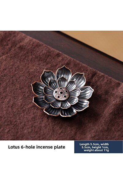 Choice Lotus two-layer 1Pcs Porous Lotus Zen Line Incense Insertion 2-In-1 In...